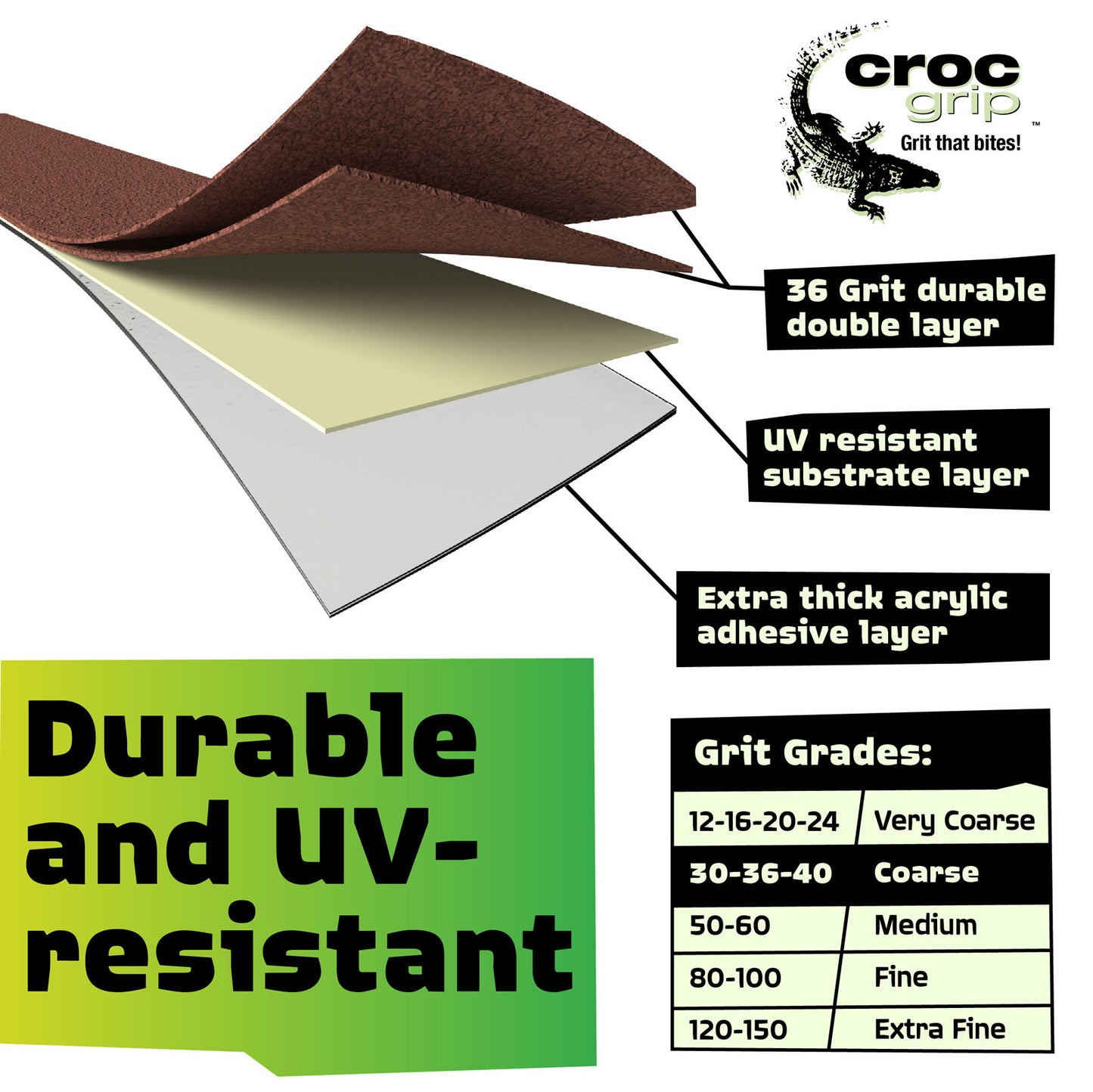 5M x 48MM Dark Timber Commercial High Grit Heavy Duty Anti-Slip Tape