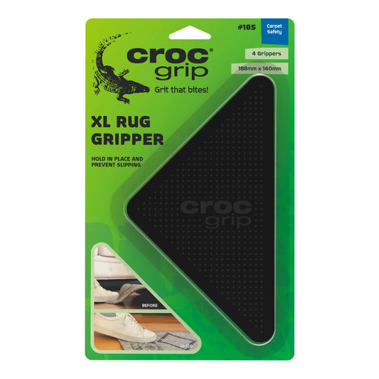 XL Reusable Adhesive Rug Grippers - 4 Pack