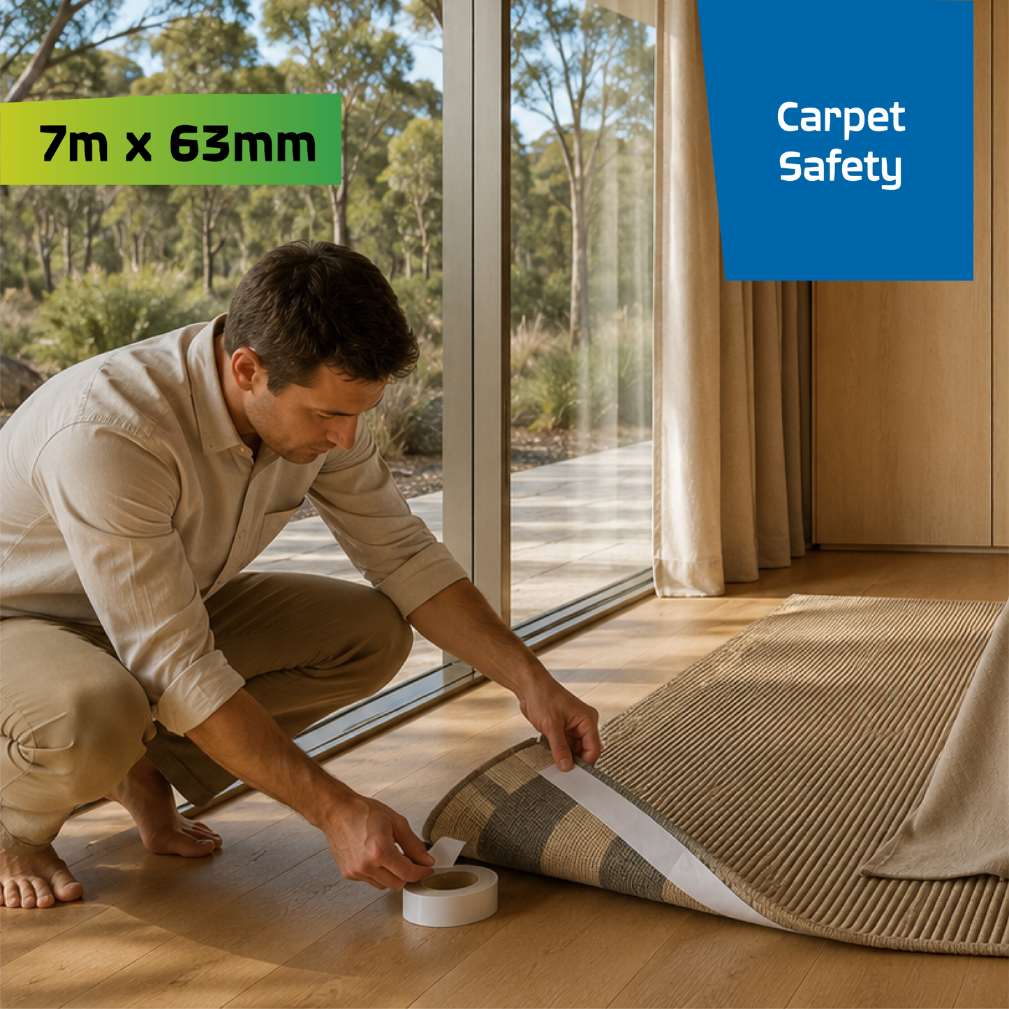 Croc Grip Rug Tape