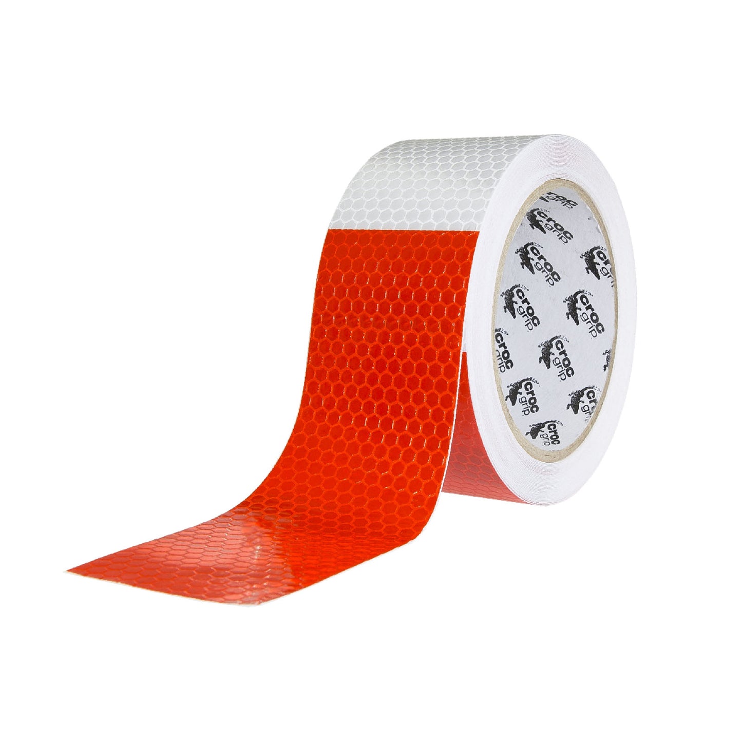 10M x 50MM Red & Silver Reflective Tape